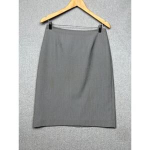 Unger Womens Skirt Size 8 Houndstooth Pencil Knee Length Wear To Work